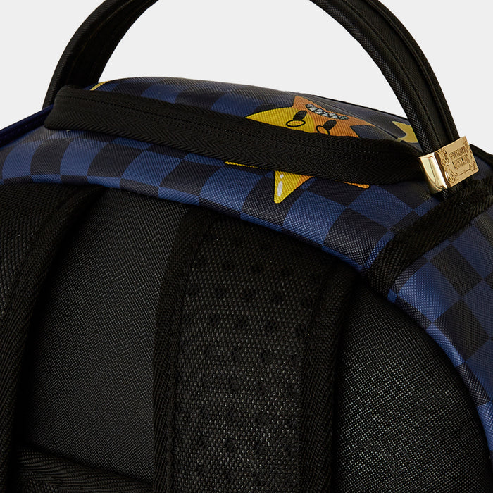 Space Warped Mens Backpack (Blue/Green)