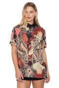 BlackMilk Clothing - Spirit Of A Dragon Boyfriend Shirt