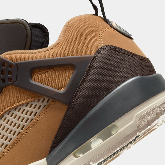 Spizike Low Flax Mens Basketball Shoes (Flax/Baroque Brown/Black/Sanddrift/Vintage Coral)