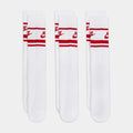 Sportswear Everyday Essential Crew Socks Mens Socks (White)