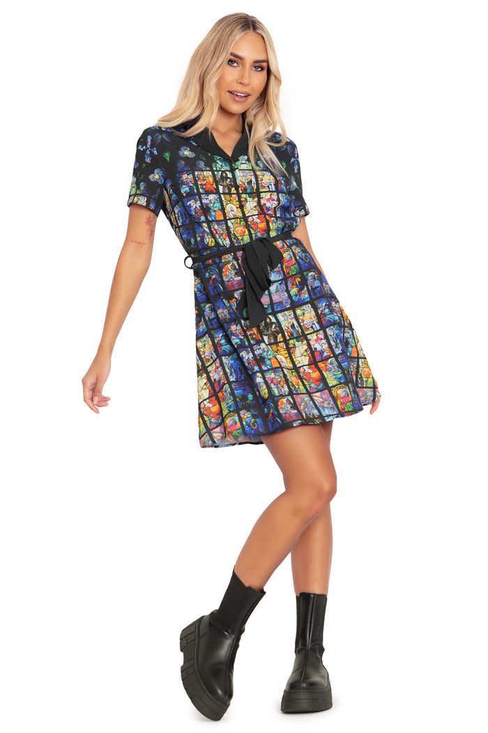 BlackMilk Clothing - St Vitus Shirt Dress