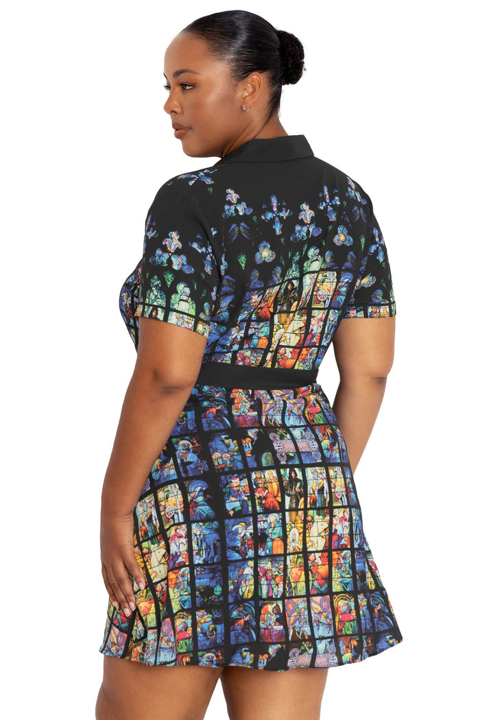 BlackMilk Clothing - St Vitus Shirt Dress