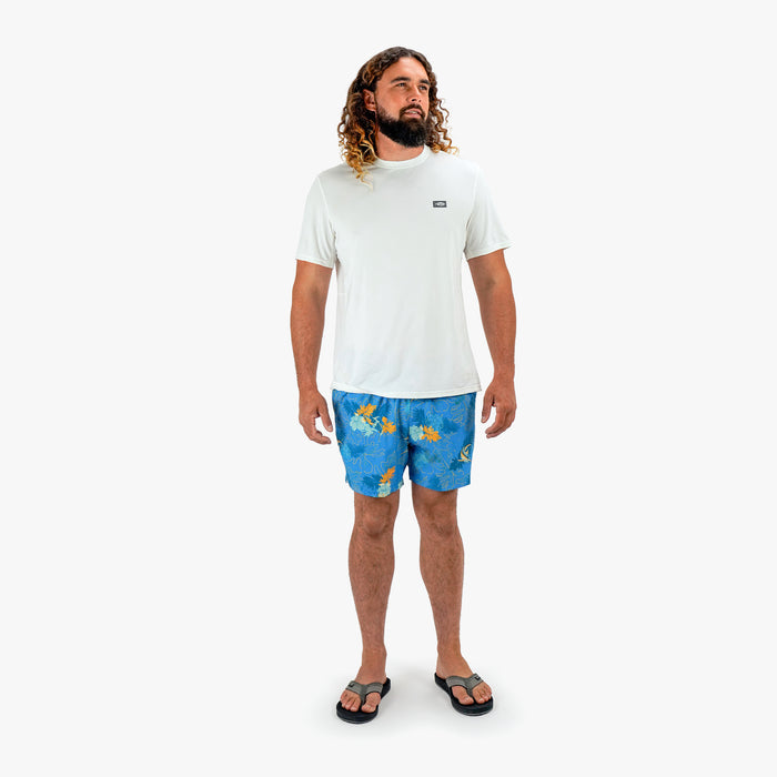 Blue Water $Model is 6'4, 220lbs Size XL$