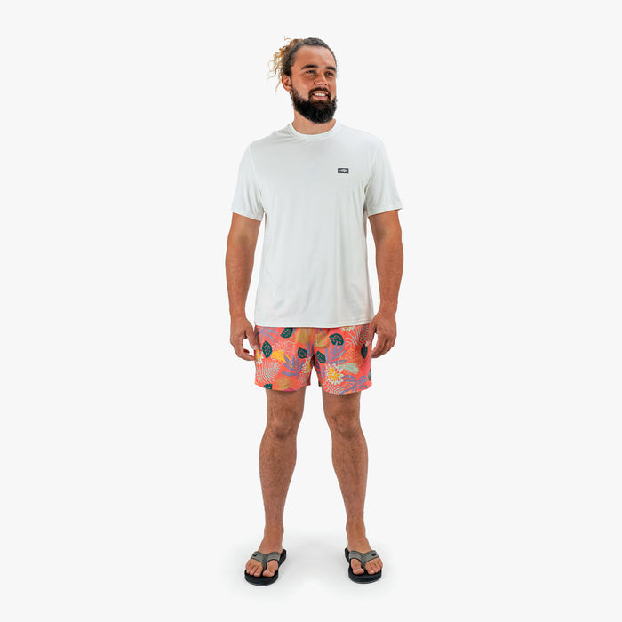 Coral $Model is 6'4, 220lbs Size XL$