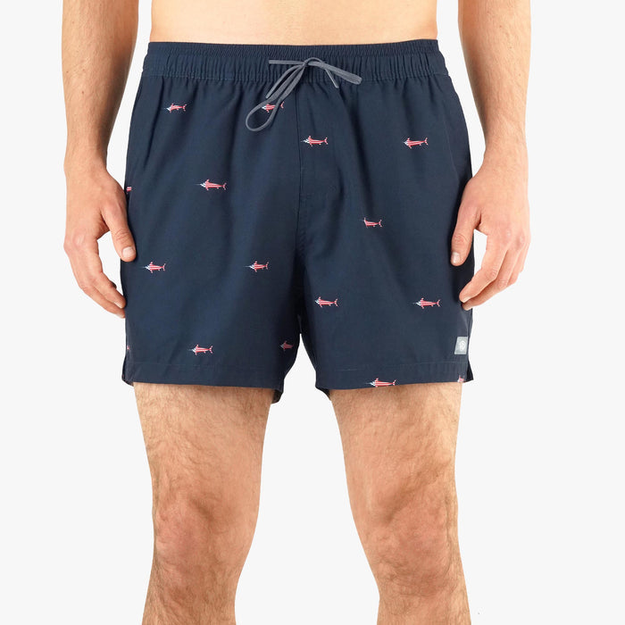 Navy $Model is 5'9" 155lbs Size S$