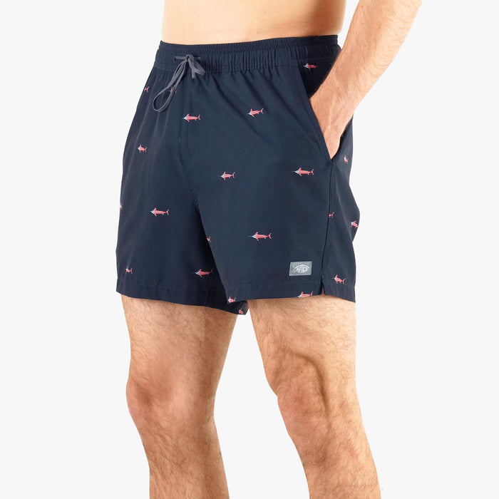 Navy $Model is 5'9" 155lbs Size S$