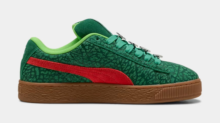 Suede XL x TMNT Mens Lifestyle Shoes (Vine/Gum)