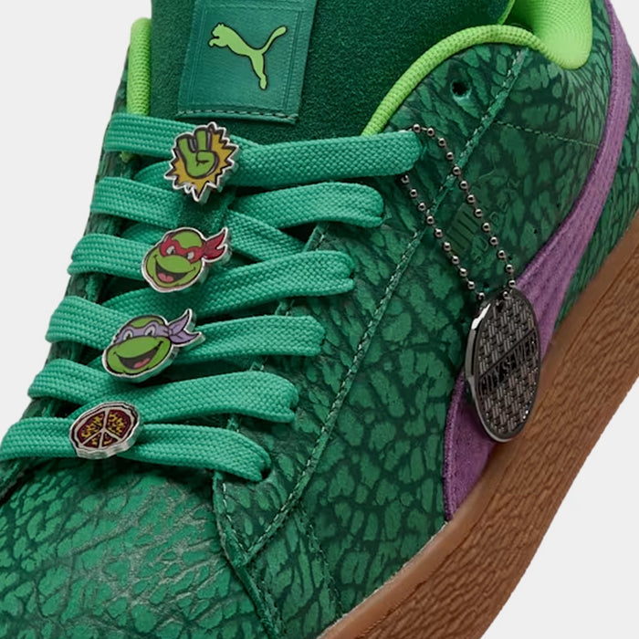 Suede XL x TMNT Mens Lifestyle Shoes (Vine/Gum)