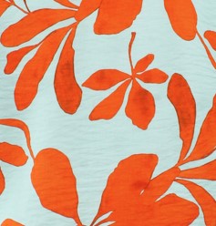Suki Popover Top Hawaiian Punch Print