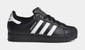 Superstar II Grade School Lifestyle Shoes (Black/White)