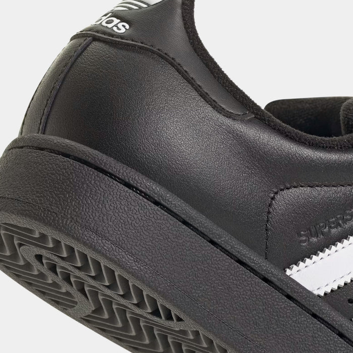 Superstar II Grade School Lifestyle Shoes (Black/White)