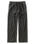 Black sweatpants on white background