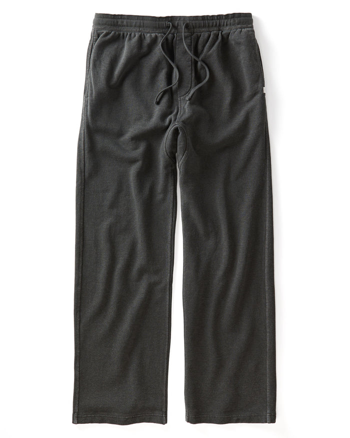 Black sweatpants on white background