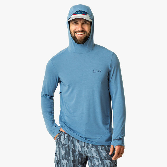 Blue Shadow, Quiet Tide $Model is 6'0" 182lbs Size M$