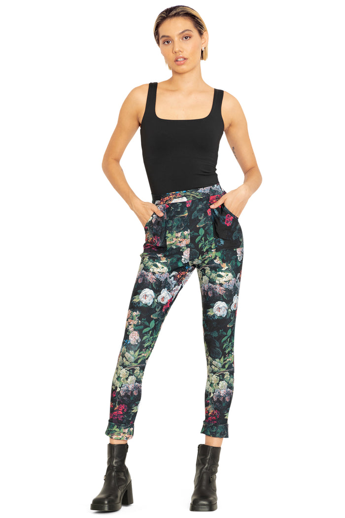 BlackMilk Clothing - Take My Monet Cuffed Pants
