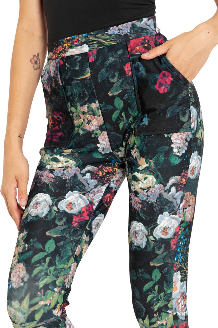 BlackMilk Clothing - Take My Monet Cuffed Pants