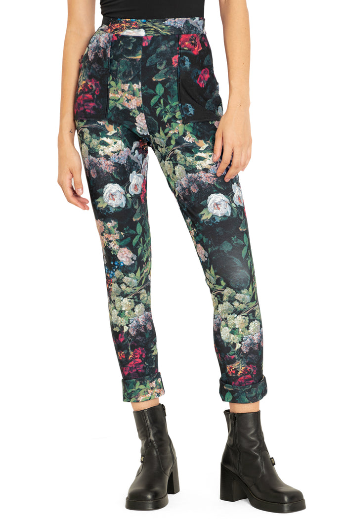 BlackMilk Clothing - Take My Monet Cuffed Pants