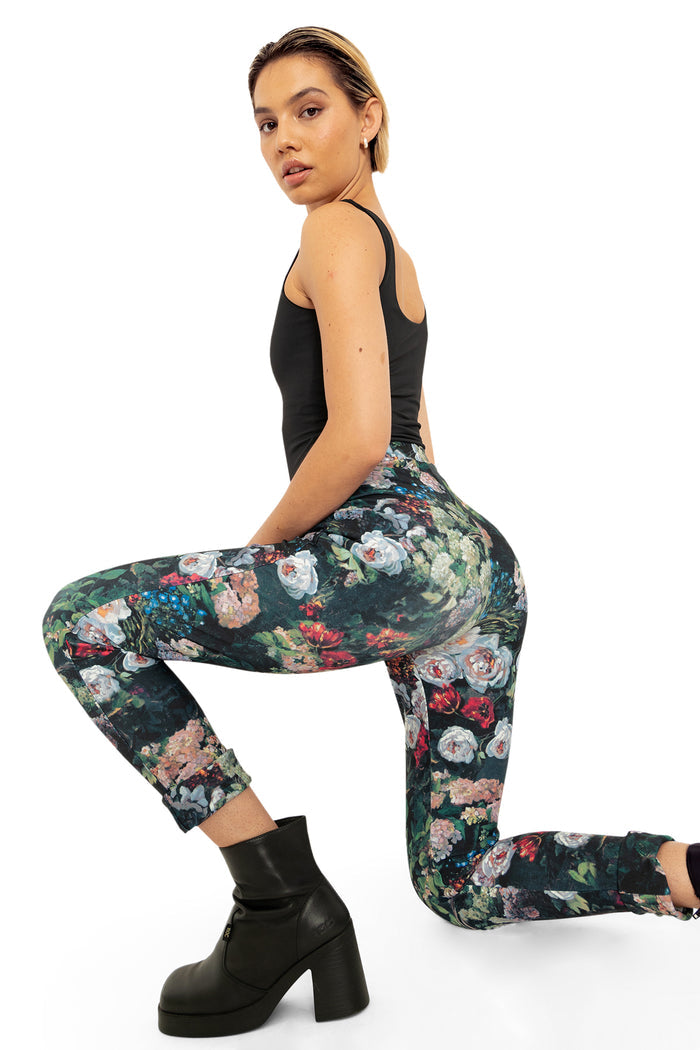BlackMilk Clothing - Take My Monet Cuffed Pants