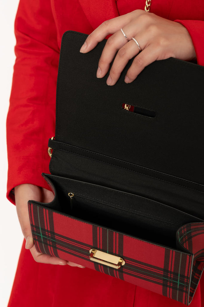 BlackMilk Clothing - Gift Wrap Tartan Handbag