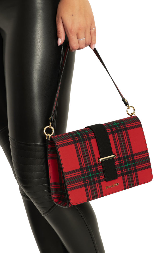 BlackMilk Clothing - Gift Wrap Tartan Handbag