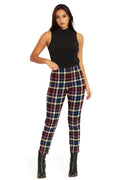 BlackMilk Clothing - Tartan Static Cigarette Pants