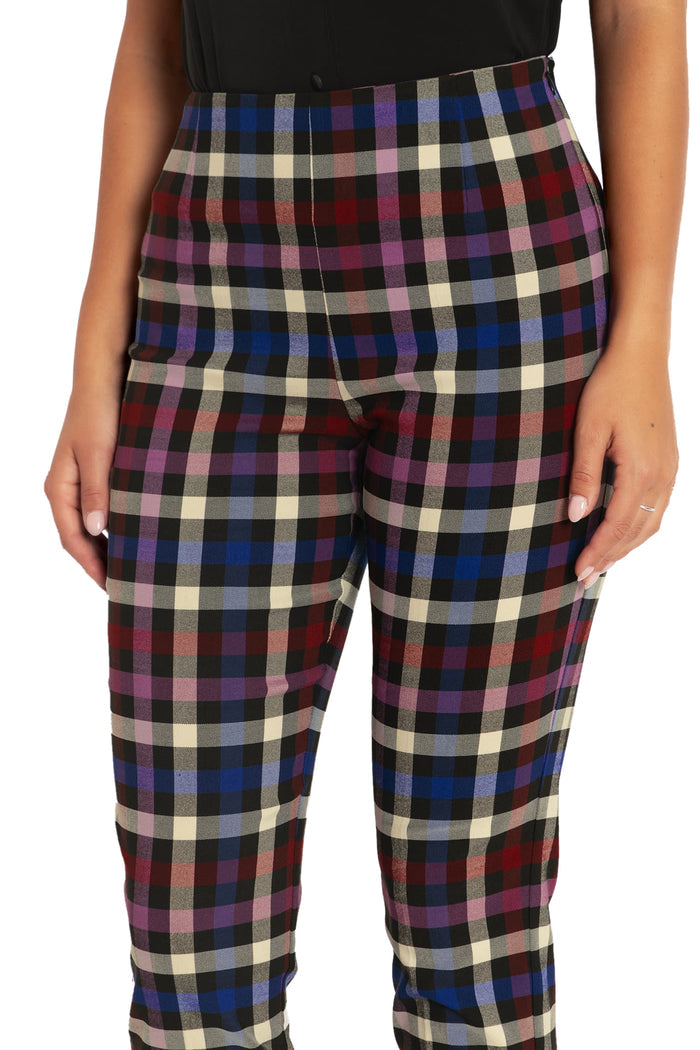 BlackMilk Clothing - Tartan Static Cigarette Pants
