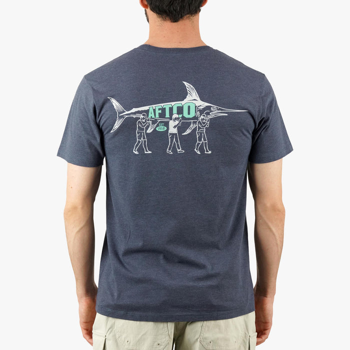 Midnight Heather, Seafoam Heather $Model is 5'9" 155lbs Size S$