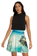 BlackMilk Clothing x Nintendo The Legend Of Zelda - The Legend of Zelda Tears Of The Kingdom™ Pocket A Line Skirt - The Legend of Zelda Merchandise - Collaboration apparel - Licenced.