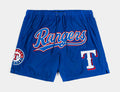 Texas Rangers Classic Woven Mens Shorts (Blue/White)