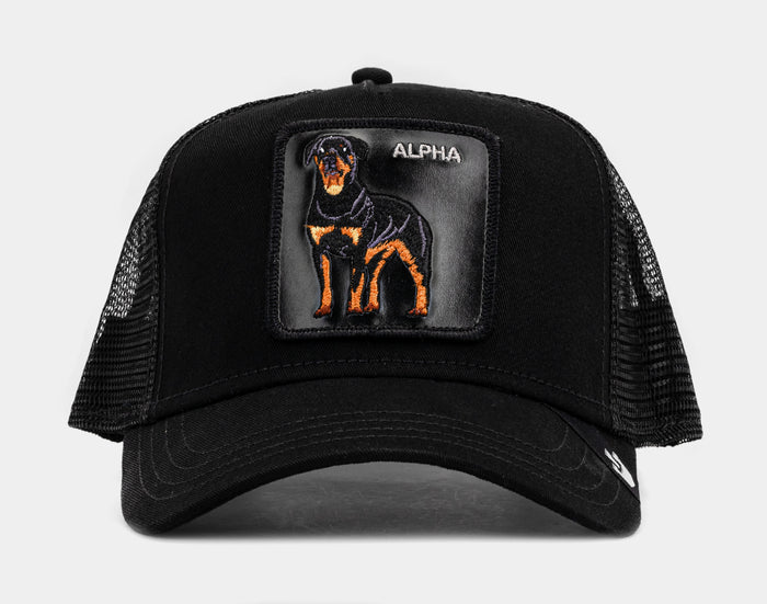 The Alpha Dog Trucker Mens Hat (Black)