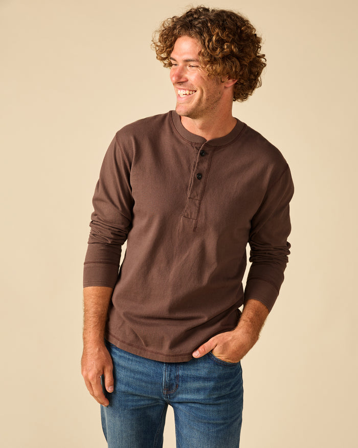 The Big Heavy Tee Henley