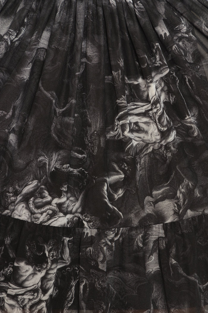 BlackMilk Clothing - The Fall Of The Rebel Angels Tiered Midaxi Skirt