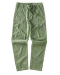 Green pants on a white background