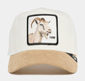 The Goat Suede Trucker Mens Hat (Khaki/Beige)