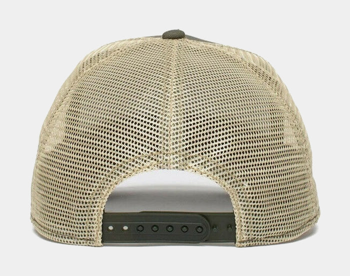 The Hippo Hooray Mens Trucker Hat (Green)