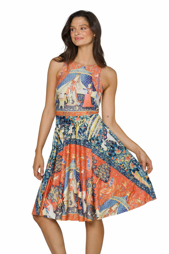 The Lady and the Unicorn Princess Midi Dress