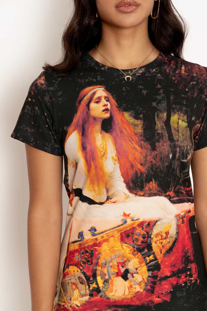 The Lady Of Shalott Tee Dress