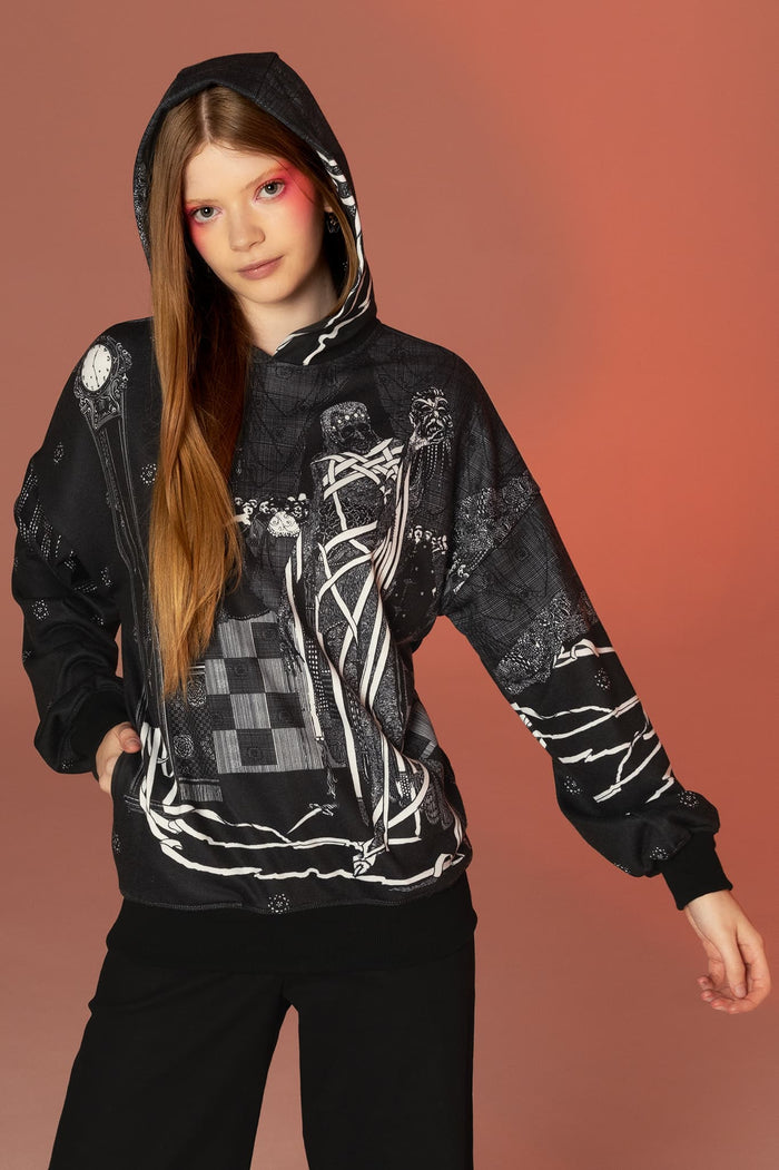 BlackMilk Clothing - The Masque Of The Red Death Hoodie