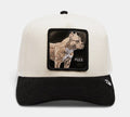 The Pitbull Suede Trucker Mens Hat (Beige/Black)