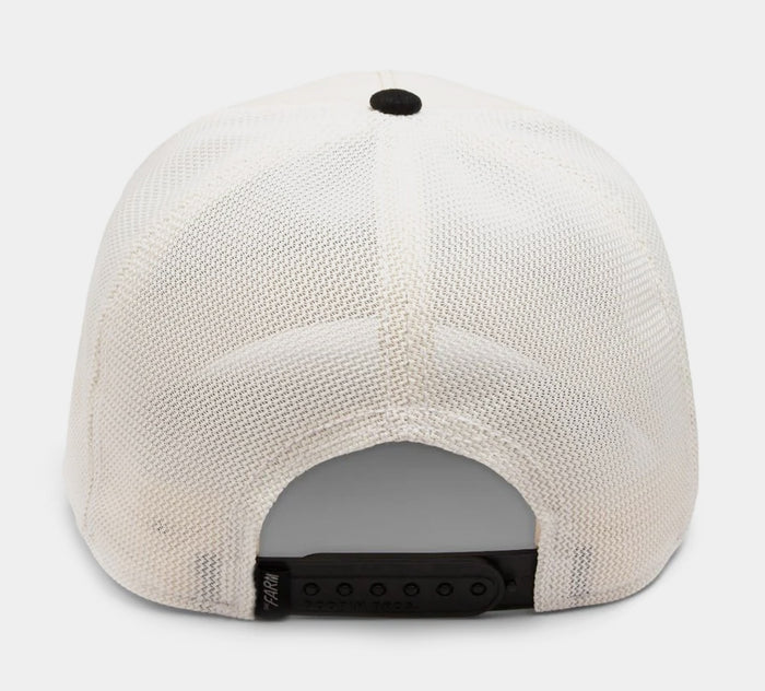 The Pitbull Suede Trucker Mens Hat (Beige/Black)