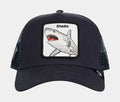 The Shark Mens Trucker Hat (Blue)