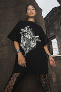 BlackMilk Clothing x Warner Brothers House of the Dragon - Three Dragons Giant Tee - Warner Bros. Merchandise - Collaboration apparel - Licenced.