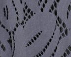 Close-up of a textured gray surface with subtle patterns
