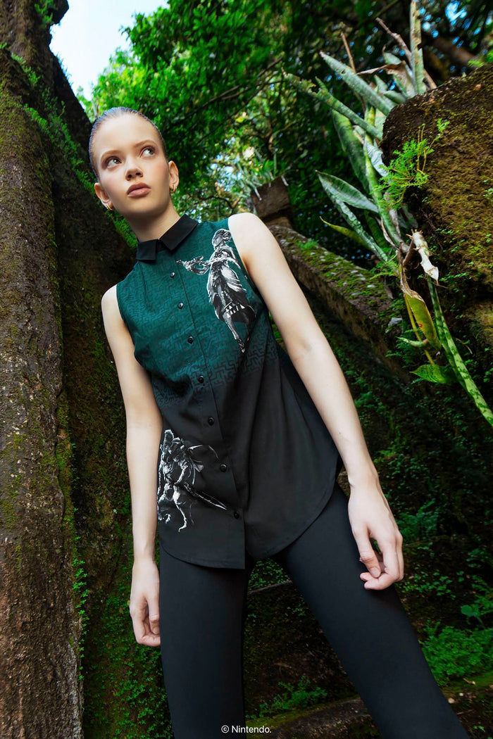 BlackMilk Clothing - Triforce Trio Business Time Shirt