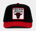 Truck It Chicago Bulls Trucker Mens Hat (Black/Red)
