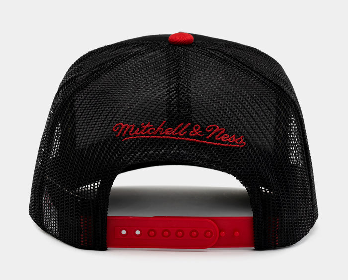 Truck It Chicago Bulls Trucker Mens Hat (Black/Red)