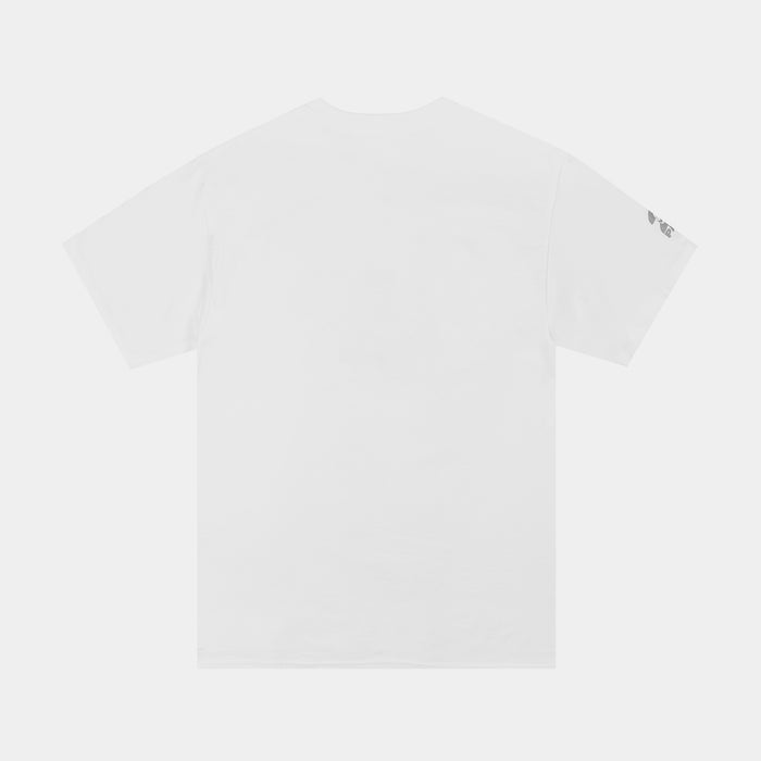 Tupac Icon Mens Short Sleeve Shirt (White/Black)