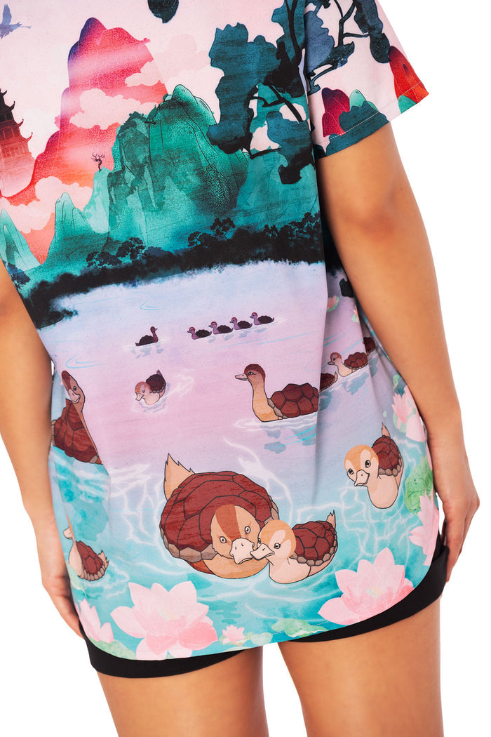 Avatar: The Last Airbender x BlackMilk Turtle Ducks inspired Avatar fashion shirt, unisex licensed Avatar clothing for fans