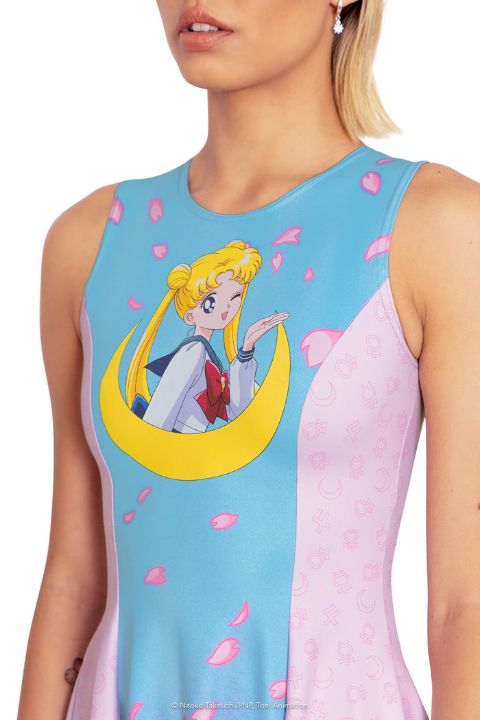 BlackMilk Clothing x Pretty Guardian Sailor Moon - Usagi Tsukino Tennis Dress - Sailor Moon Merchandise - Collaboration apparel - Licenced.
