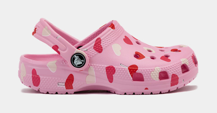 V Day Classic Clog Preschool/Grade School Sandals (Pink/Red)
